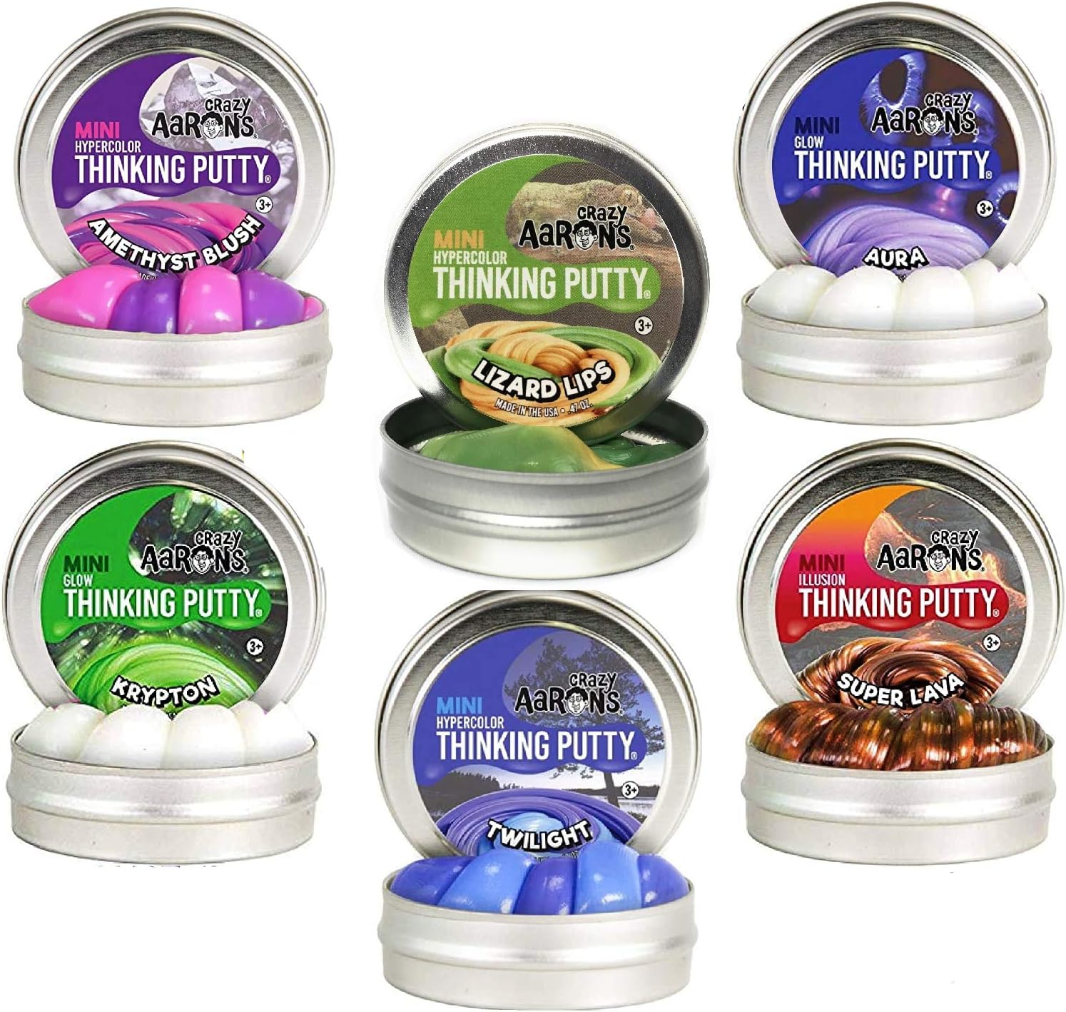 aaron's putty mini tins