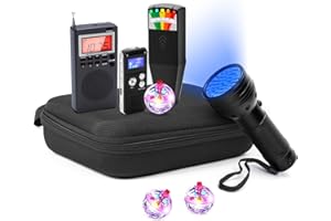 Professional 8 Pcs Ghost Hunting Equipment Kit, Ghost Hunting Kit for Paranormal Research, Complete Ghost Investigation Equip