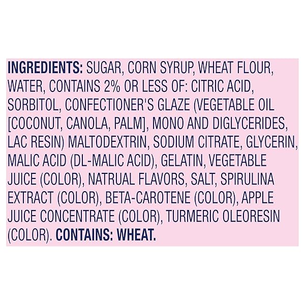 SWEETARTS ROPES, CANDY, TWISTED RAINBOW PUNCH, SOFT AND CHEWY, 9 OZ