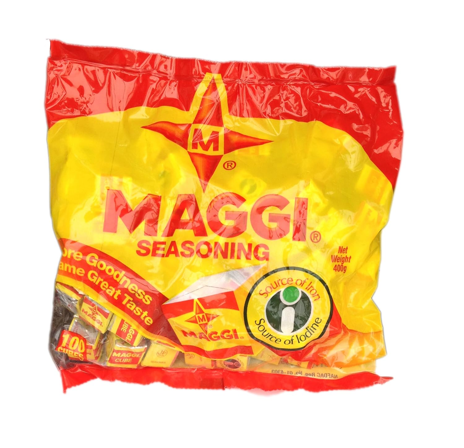 Maggi Seasoning Cubes (100 Cubes) 400g (Pack of 3) Product of