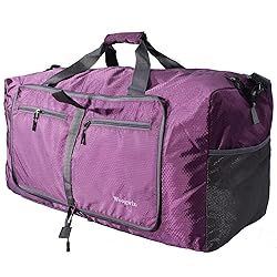 Woogwin Travel Duffel Bag Large Foldable Waterproof