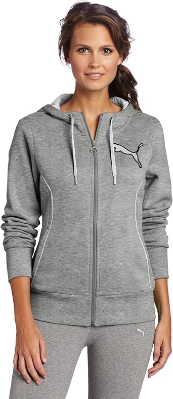 puma women's hooded sweat jacket