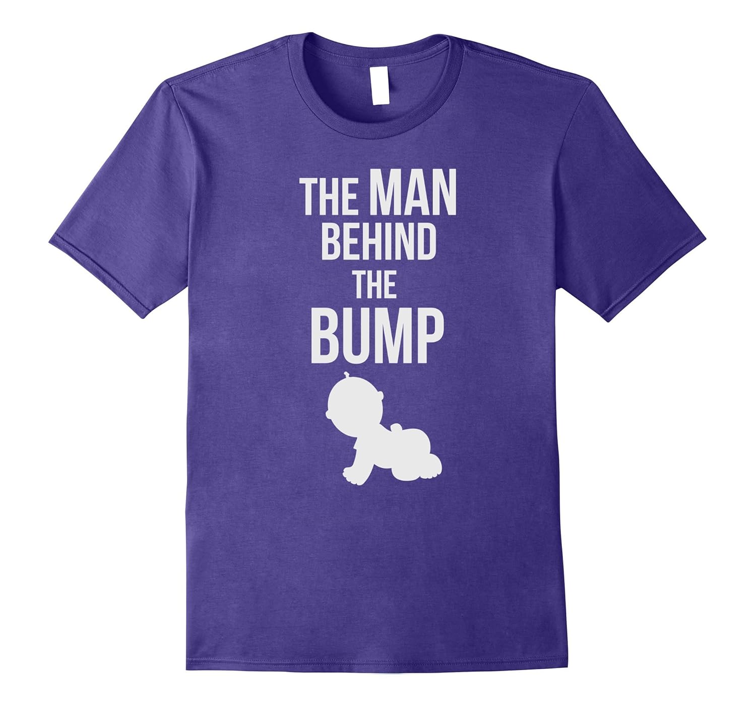 The Man Behind The Bump Baby T Shirt Teehay