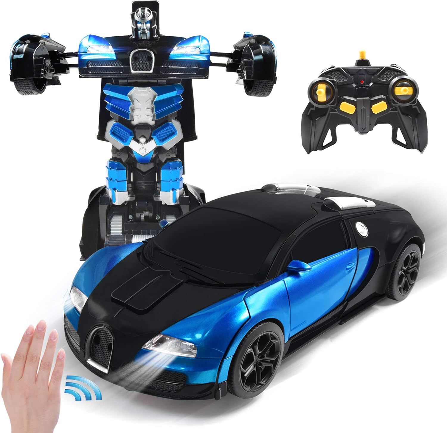 gesture sensing transformation car model