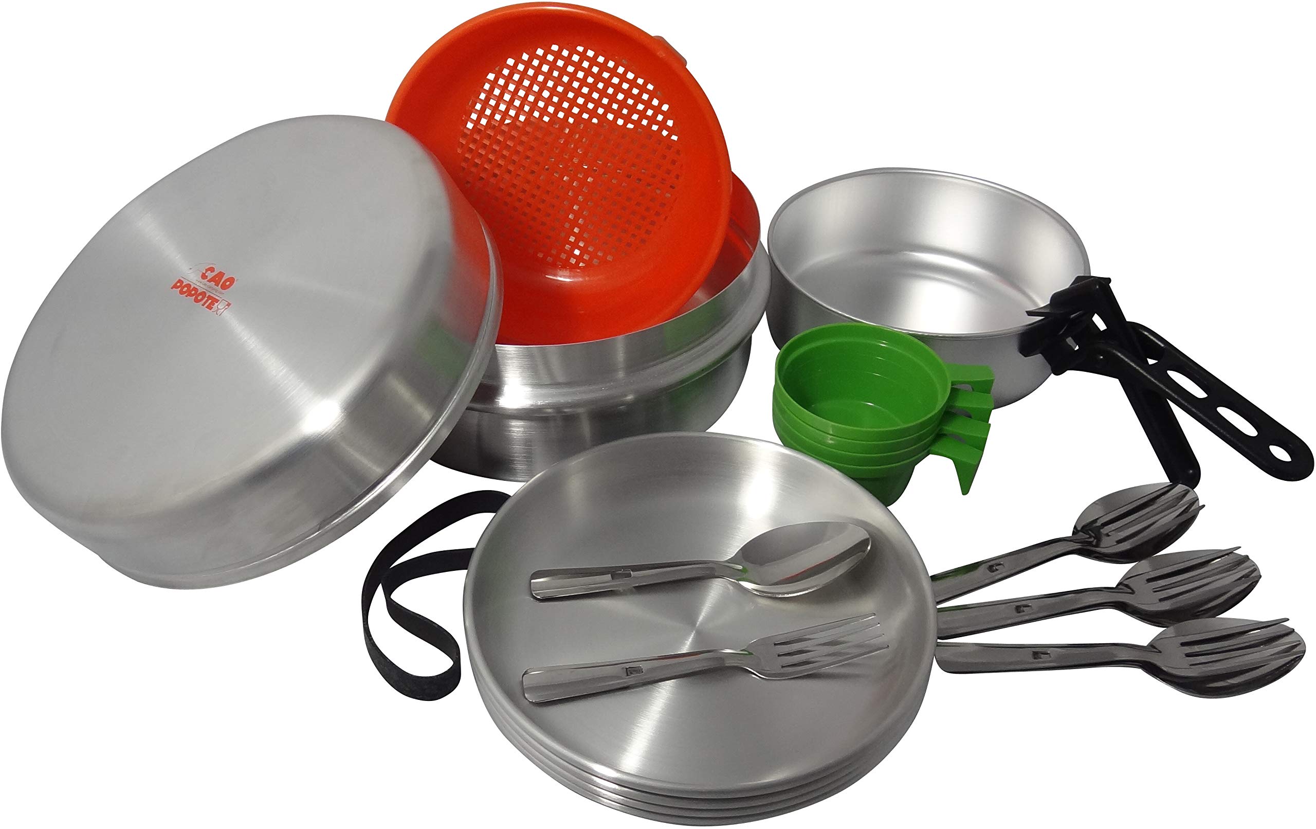 Cao Camping Aluminium Cook Set for 4 People 4.5 l