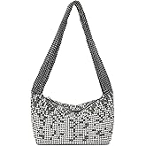 BBTT.ful Rhinestone Evening Handbags Sparkling Crystal Purse Daily Casual Shoulder Bag