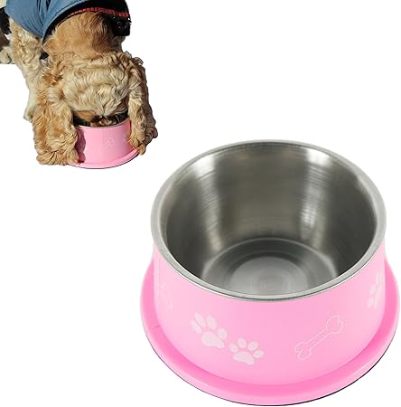 fed n watered spaniel bowl