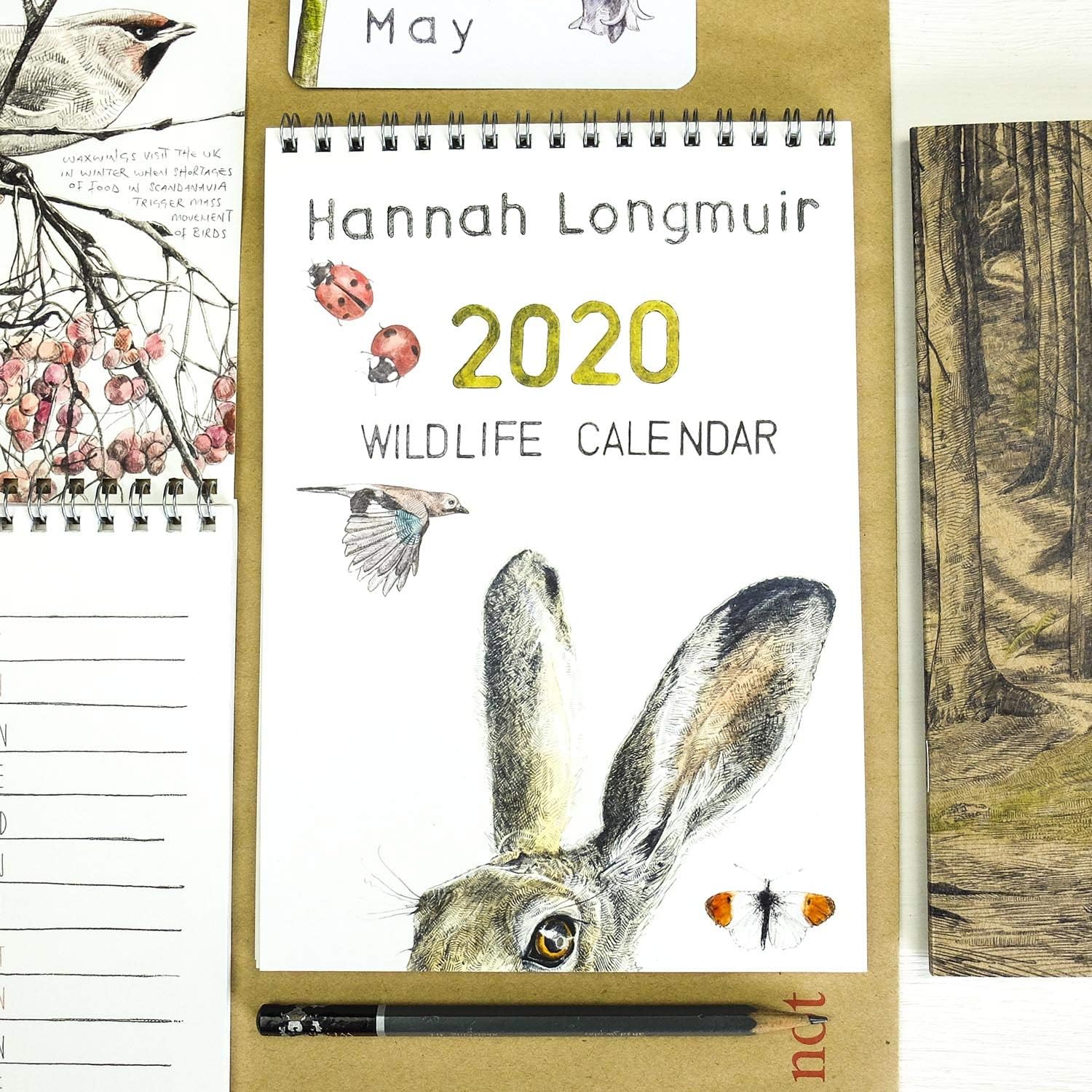 2020 Wildlife Calendar by Hannah Longmuir
