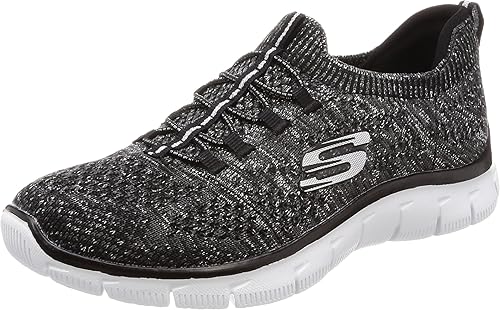 skechers black shoes women's