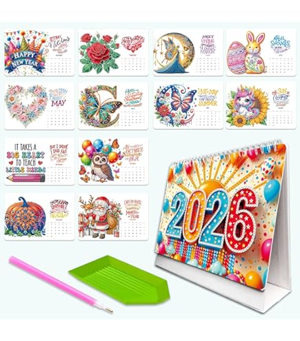 Diamantmalerei | Diamond Painting Kalender 2025