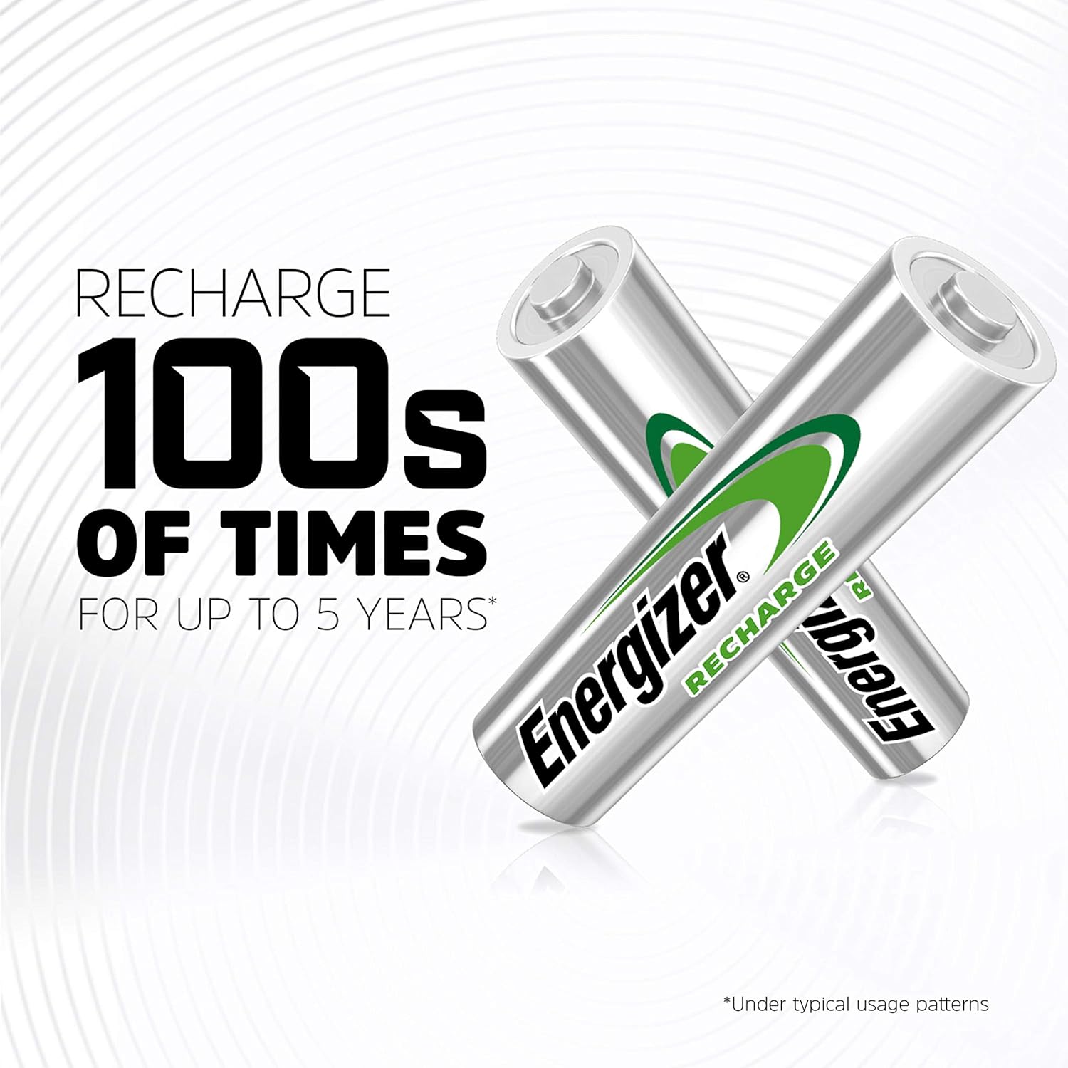 Energizer NH15BP-8 Rechargeable AA Batteries, 2300 mAh, Pre-Charged, 8 count (Recharge Power Plus): Electronics