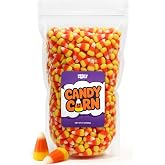 Candy Corn &ndash; 24 oz Bag &ndash; Classic Tri-Color | Soft &amp; Chewy Texture &ndash; Bulk Halloween Candy for Parties, Baking, Candy Bowls, Gift Bags &amp; Year-Round Snacking