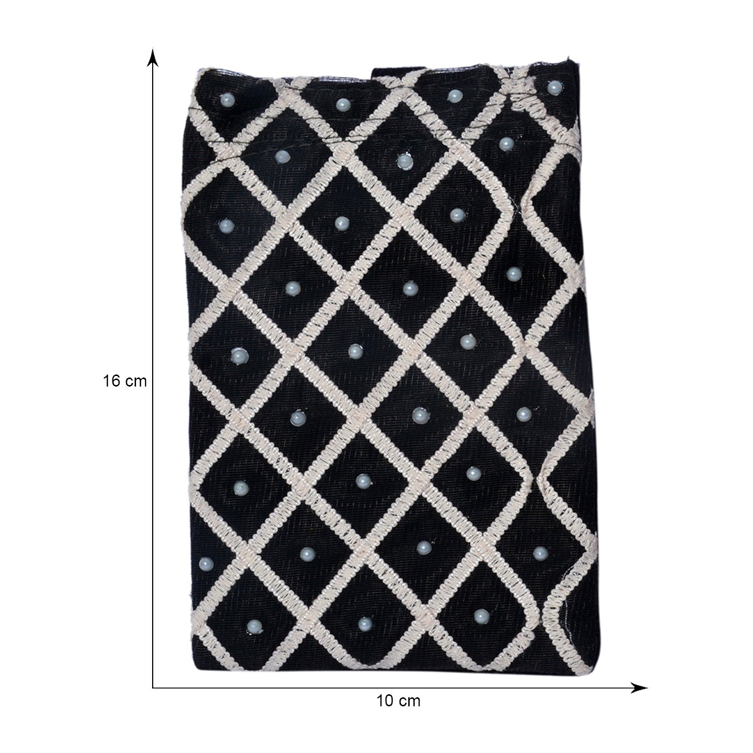 craft trade designer embroided mobile-phone pouch cover set of 2