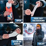 THE HEAT COMPANY Insole Foot Warmers Adhesive 30 Pairs SMALL Extra Warm view 3