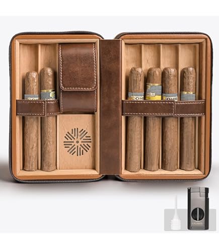 Cigar Case Holder,2 Finger Cigar Case Cigar Case Portable Travel Cigar Holder Exceptional Reliability