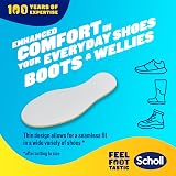 Scholl Warm Feet Insoles Thick Fleece Lined Anti-Slip UK 3-11 1 Pair view 5