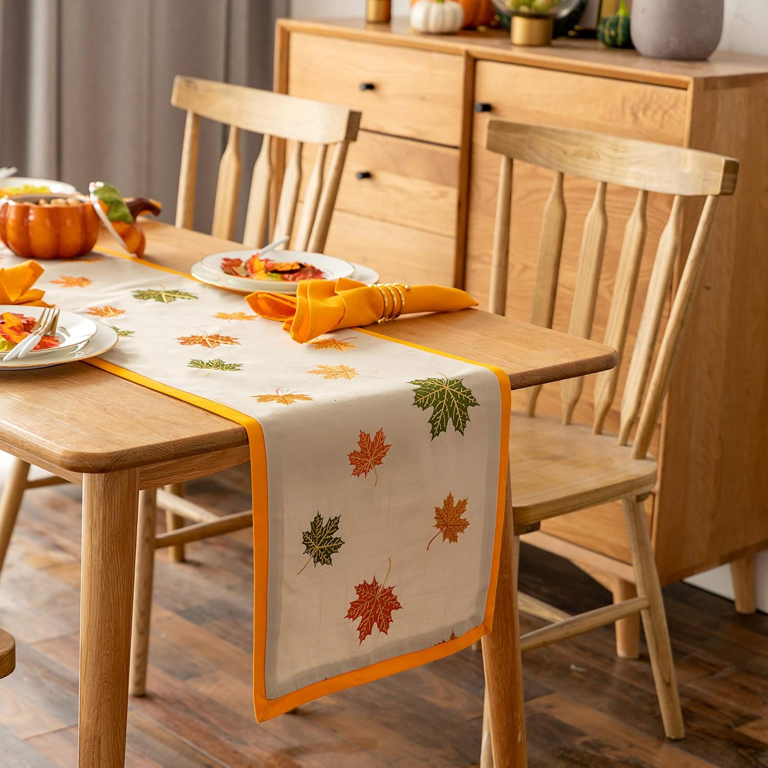 Best 108′ Thanksgiving Table Runner
