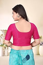 SEEANS Stretchable Cotton Fabric Readymade Blouse