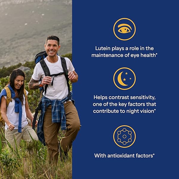 PURITAN’S PRIDE PREMIUM LUTIGOLD™ LUTEIN CAROTENOID 40 MG WITH ZEAXANTHIN FOR MEN AND WOMEN, DIETARY SUPPLEMENT FOR EYE HEALTH SUPPORT, 2 MONTH SUPPLY, 60 EASY-TO-SWALLOW SOFTGELS