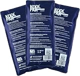Koolpak Hot Cold Gel Packs 12x29cm Pack of 3 Reusable Microwaveable