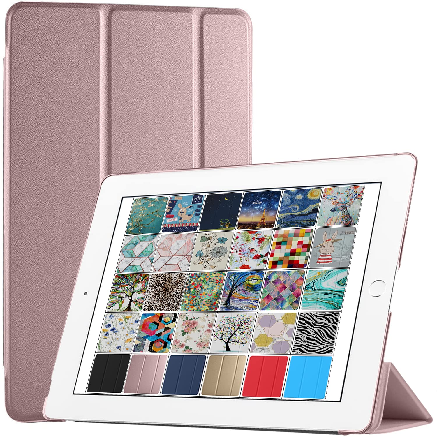 DuraSafe Cases for iPad Mini 4th Generation Cover A1538 MK6K2B/A MK6J2B/A MK6L2B/A A1550 MK9J2B/A MK9H2B/A MK9G2B/A MK9P2B/A MK9Q2B/A MK9N2B/A MK882B/A MK872B/A MK8C2B/A - Copper Golden