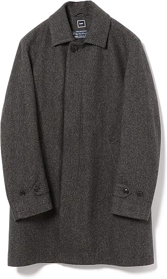 Amazon シップス コート Loro Piana ロロピアーナ ストームシステム ドスキン へリン ソリッド コート メンズ チャコールグレー S コート ジャケット 通販