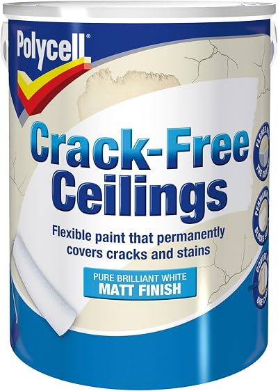 Polycell Crack-Free Ceilings Smooth Matt 5L