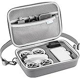 Skyreat Neo Carrying Case, Compact Storage Fly More Combo Case, Portable Travel Protective Shoulder Bag for DJI Neo Drone and Two-Way Charging Hub Accessories