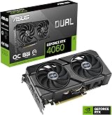 ASUS GeForce RTX 4060 DUAL EVO 8G OC Graphics Card 2535 MHz Boost PCIe 4 view 8