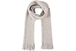 Jikuzfu Men's Scarf Winter Warm, Soft Fleece Scarf, Long Lightweight Fashionable Scarves for Men, Great Gifts for Him