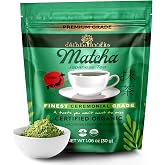 Golden Herbs Matcha Superior Ceremonial Blend Green Tea Powder from Uji, Kyoto, USDA Organic, Gluten-Free Vegan, 100% Pure Unsweetened, No Additivesm, Resealable Freshness Pouch (30 Grams / 1.06 OZ)