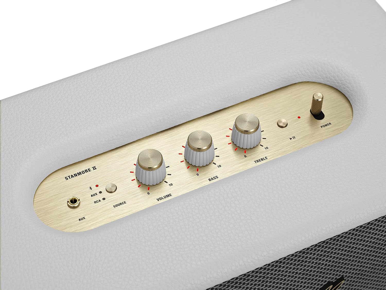 Marshall Stanmore II Wireless Bluetooth Speaker - White (UK) - Image 5