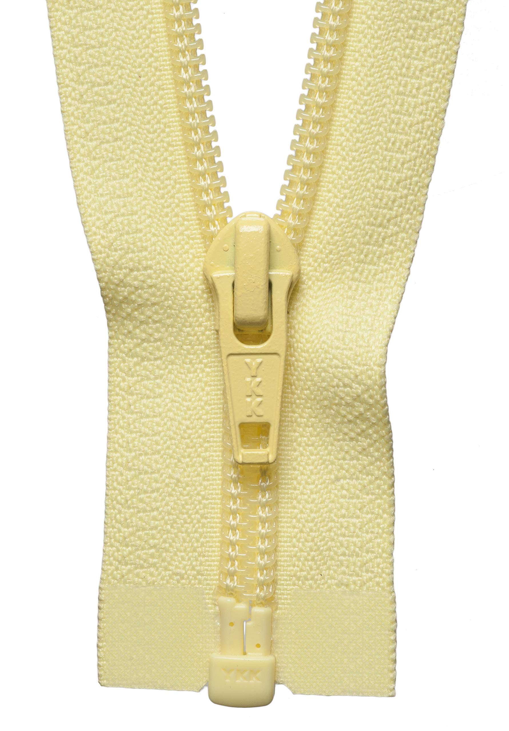 YKK Lemon Nylon Open End Zip - 81Cm