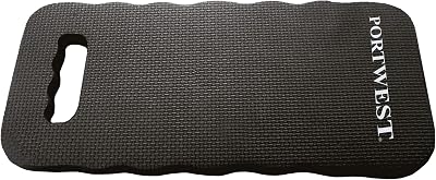 Portwest Kneeling Pad Black One Size HPPE Outer Skin Integral Carry Handle