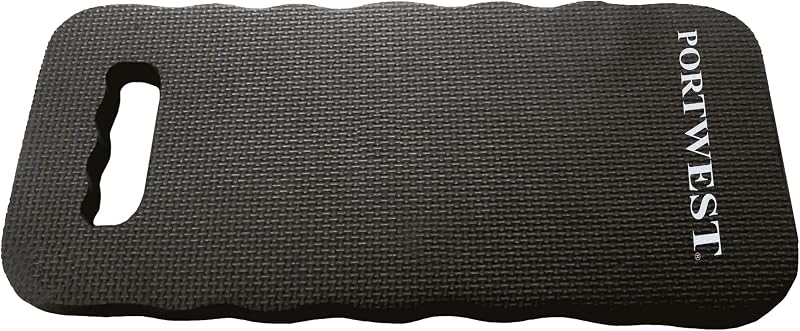 Portwest Kneeling Pad Black One Size HPPE Outer Skin Integral Carry Handle