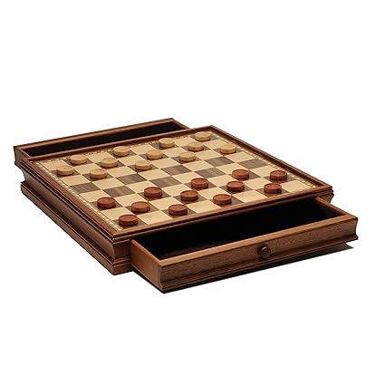 Amazon Com We Games Chess Checkers Board With Storage Drawers