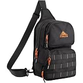 Kelty Crossbody Messenger Sling Shoulder Backpack, 8.25 Liter Capacity with Detachable Keychain Coin Pouch