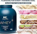 Kinetica Whey Protein Powder Chocolate 2.27 Kg 76 Servings 23g Protein view 8