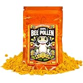 CTWPets 100% Bee Pollen Powder - Food for Reptiles | Single-ingredient food topper for bearded dragons, tortoises and other herbivorous or omnivorous reptiles