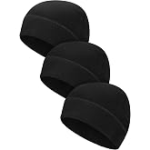 Syhood Winter Warm Skull Cap Soft Fleece Beanie Hat Thick Windproof Watch Cap Skiing Outdoor Warm Colored for Men Women