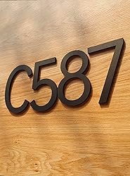 Mailbox Numbers and Letters for Outside, Self