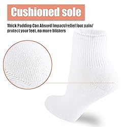 NevEND 6 Pairs Women's Mini Crew/Ankle Cotton