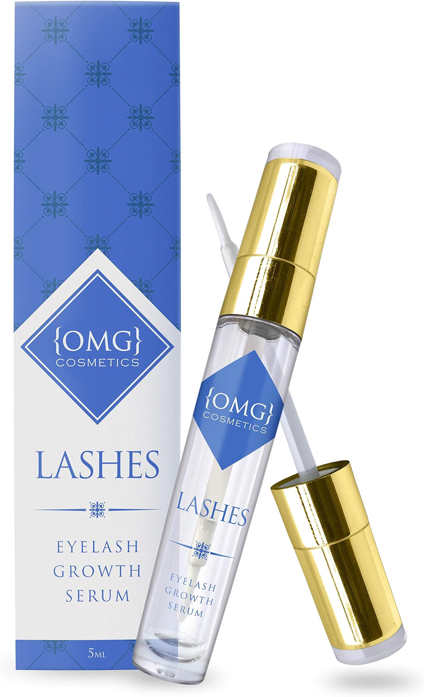 OMG! Eyelash & Eyebrow Growth Enhancing Serum - POTENT Formula For RapidLash and Brow Growth