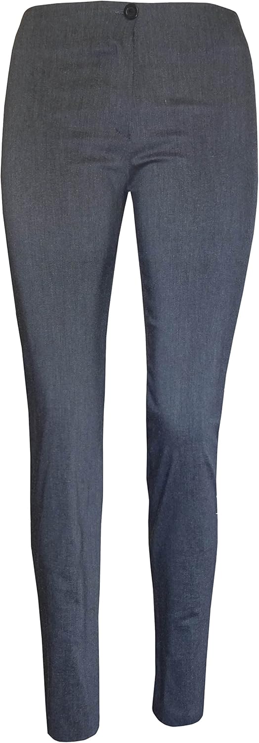 black skinny school trousers womens