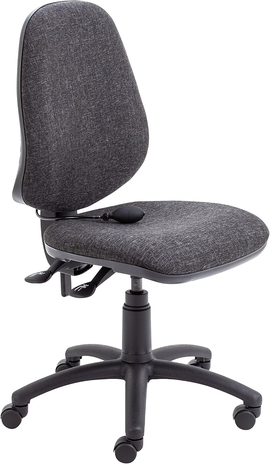 Office Hippo Desk Chair, Ergonomic Home & Office Chair With Adjustable Seat, Back & Lumbar Pump For Comfort & Support