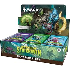Magic: The Gathering Secrets of Strixhaven - Codex Bundle (2 Collector Boosters, 6 Play Boosters, 2 Foil Promo Cards, 20 Foil Lands, 1 Spindown) - View 8