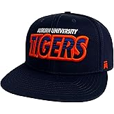Official Collegiate Adjustable Snapback Flat Brimmed 6 Panel Hat - Gradient Team Collection
