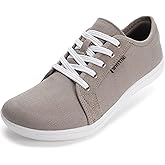 WHITIN Men's Canvas Barefoot Shoes | Wide Toe-Box | Zero-Drop Sole