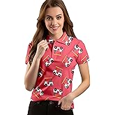 Funny Golf Shirts for Women Short Sleeve Quick Dry Tennis Shirts Athletic Tops for Yoga Tennis