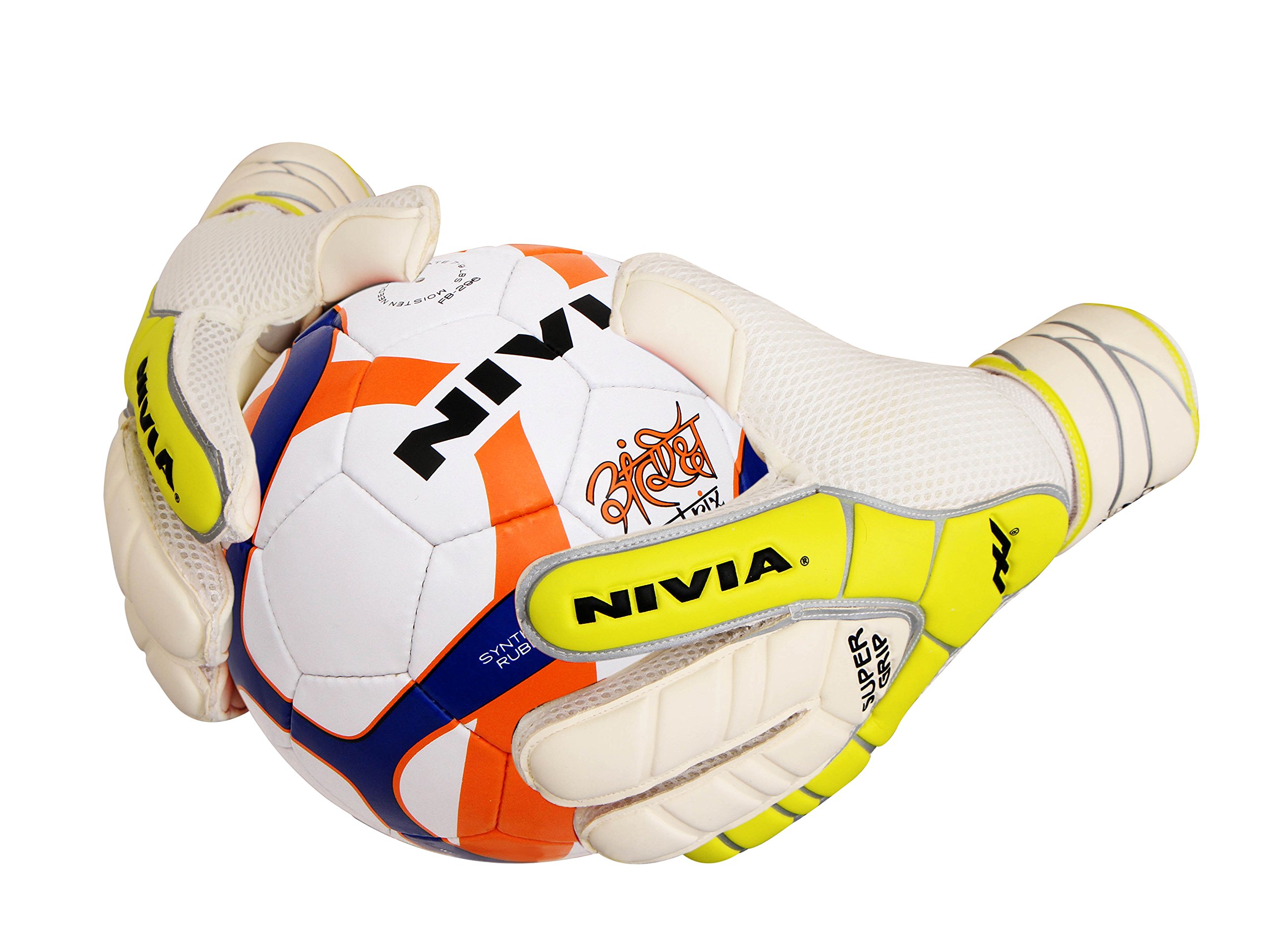 nivia super grip goalkeeper gloves